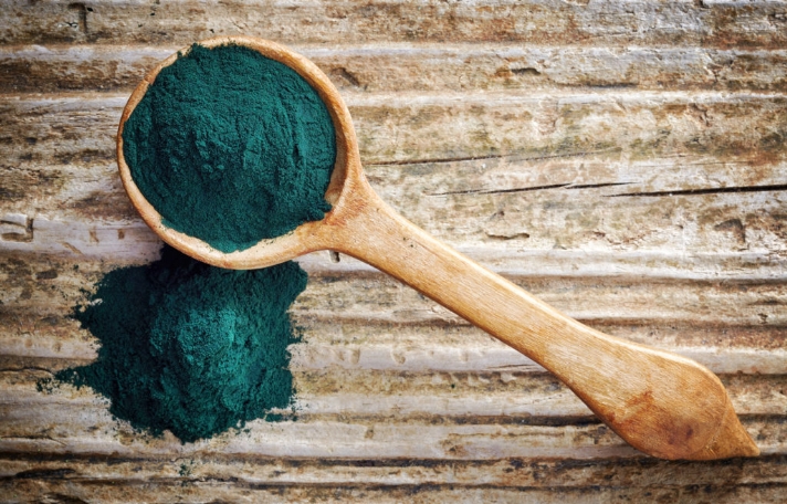 Sample composition analysis of Spirulina powder